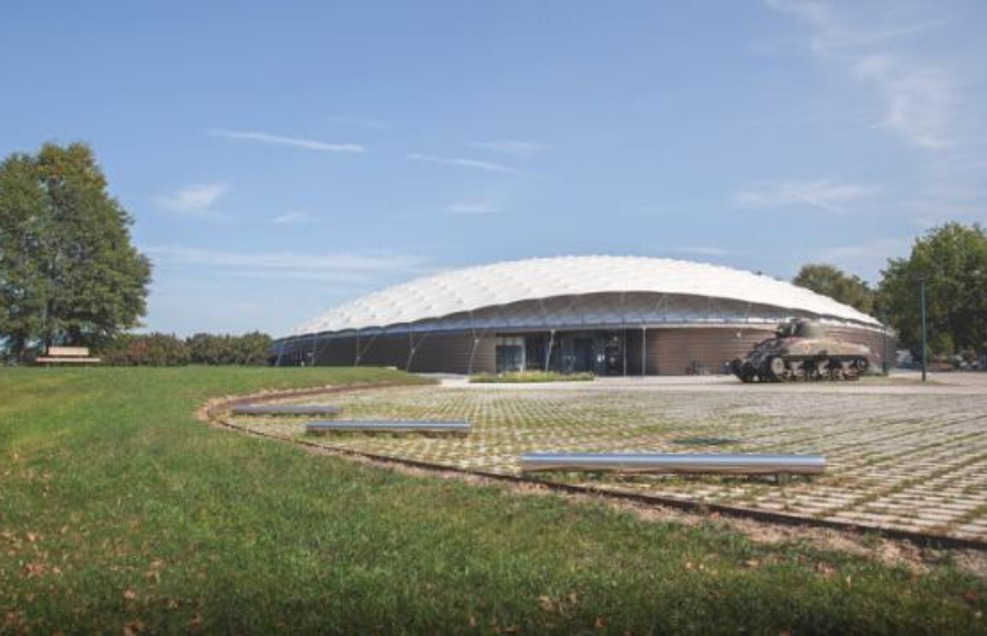 膜結(jié)構(gòu)穹頂，荷蘭自由博物館